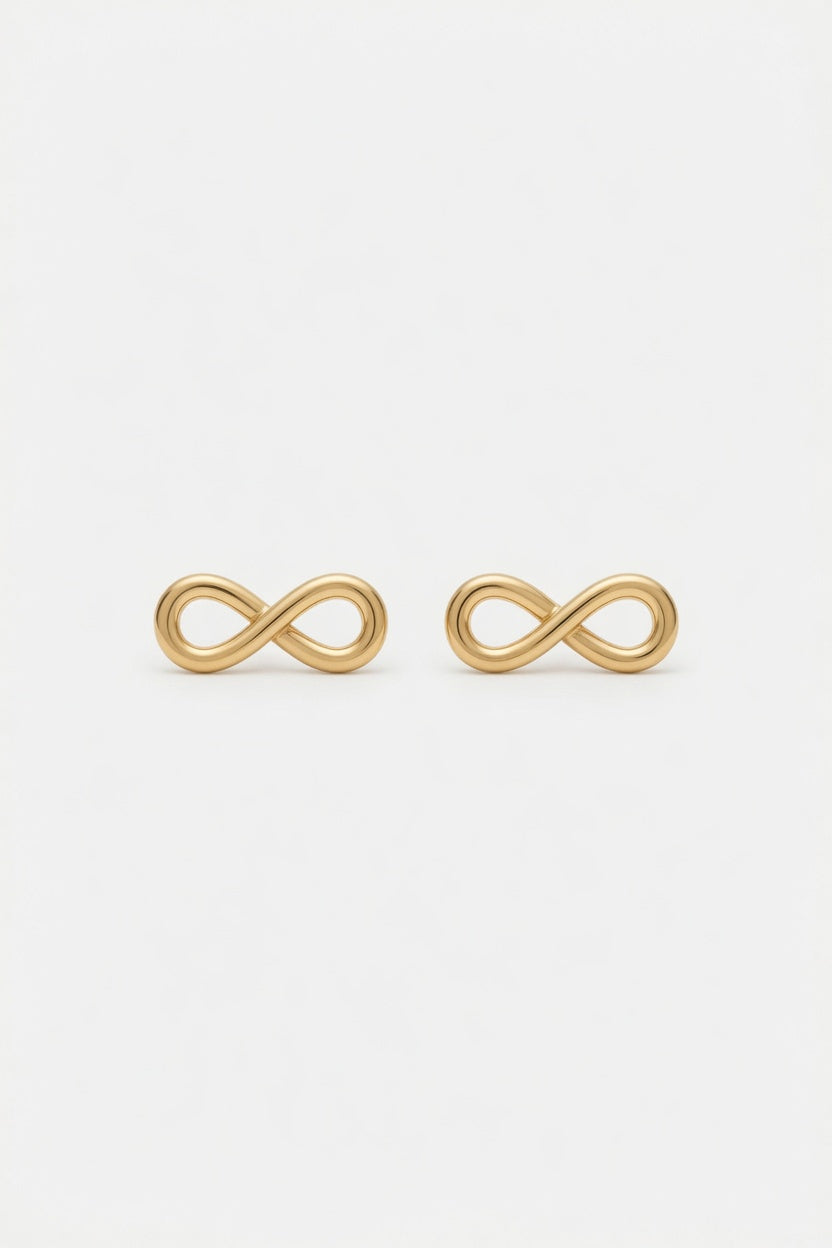 Infinity Stud Earrings