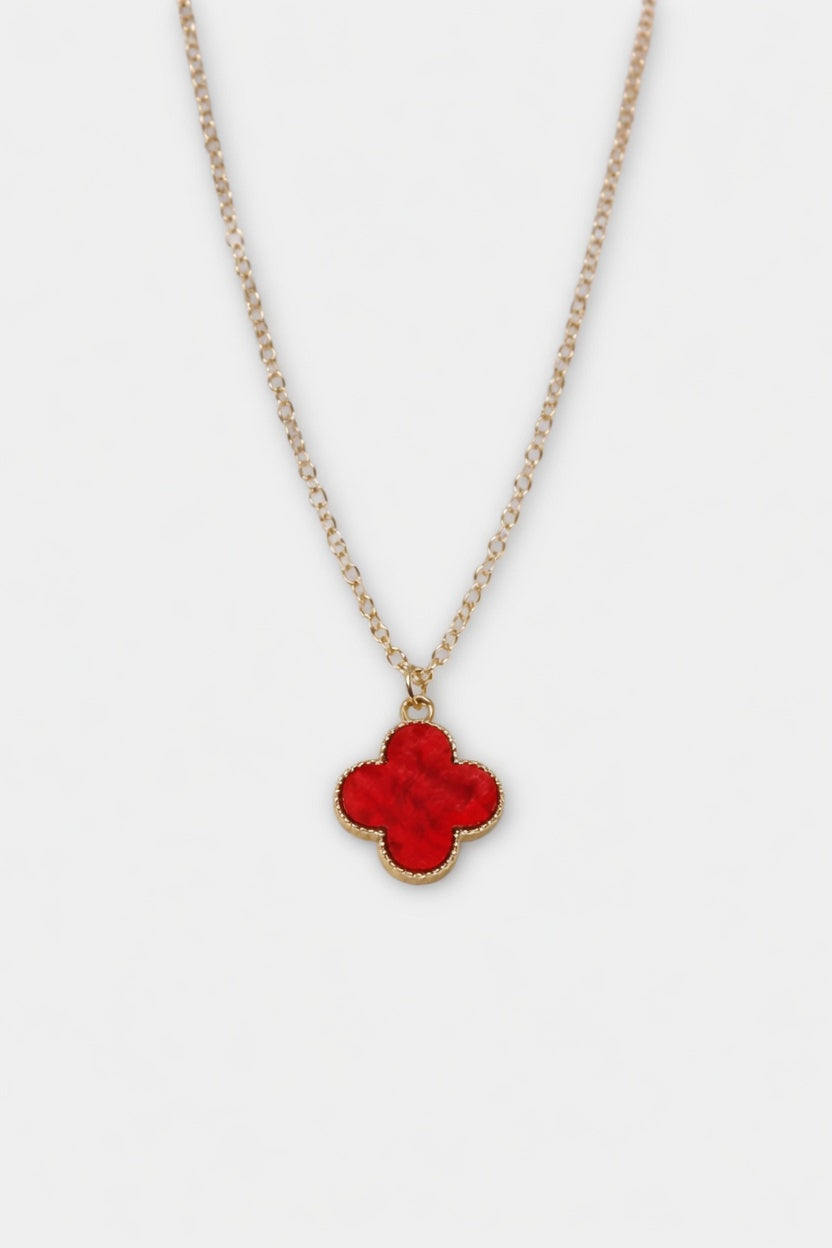 ❤️ Red Clover Pendant