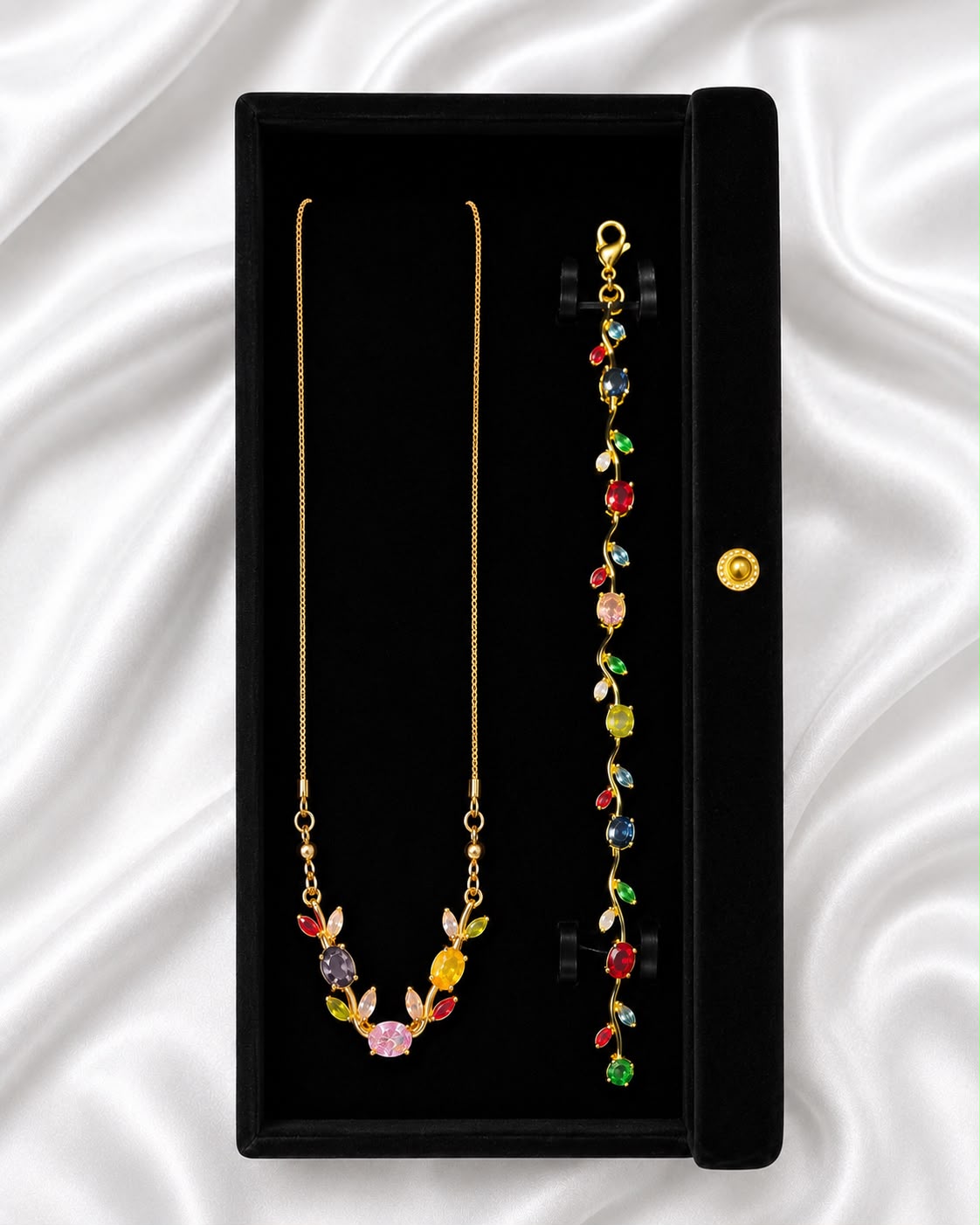 Tulip Luxe Bundle – Pendant & Bracelet Set