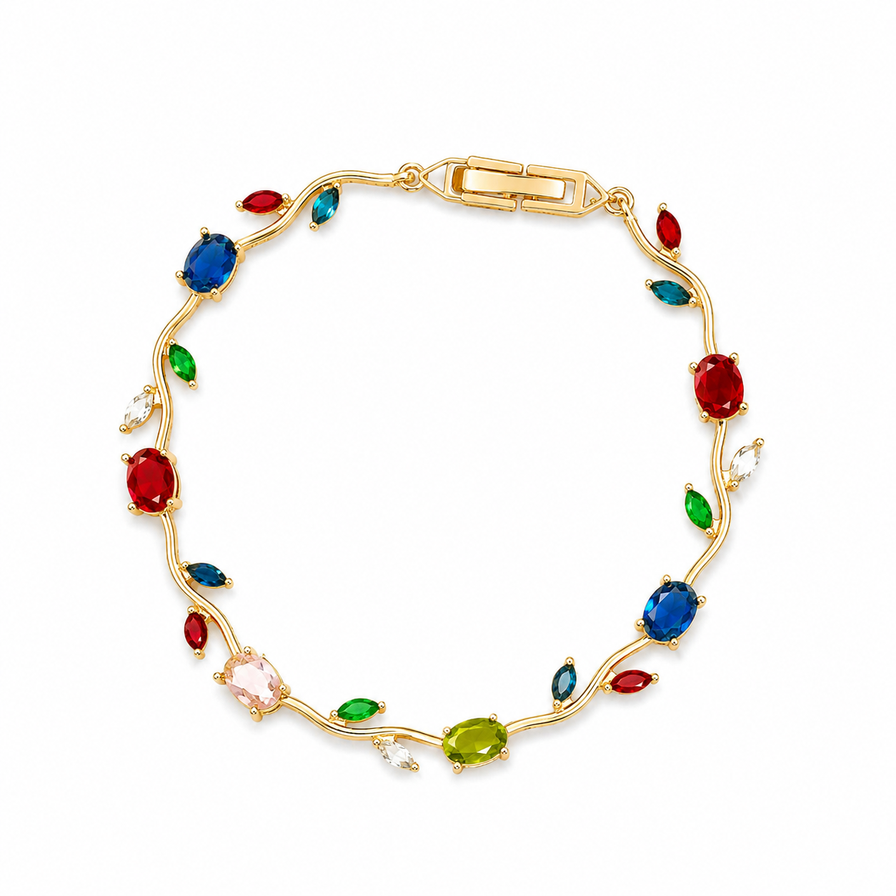 Elegant Tulip Bracelet Multicolor